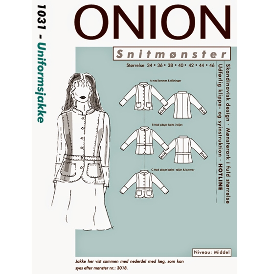 Onion 1031 Snitmønster